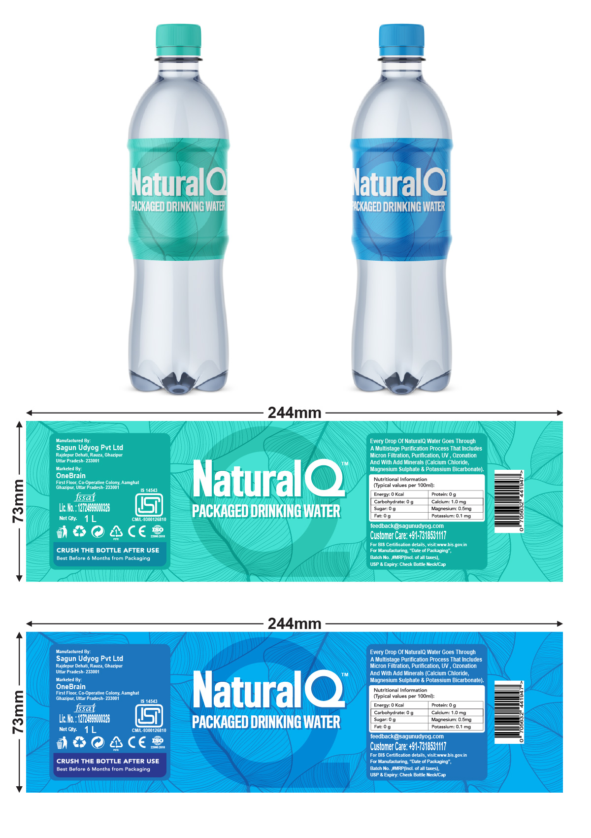 Label Design by Sergio Coelho for this project | Design #33562346