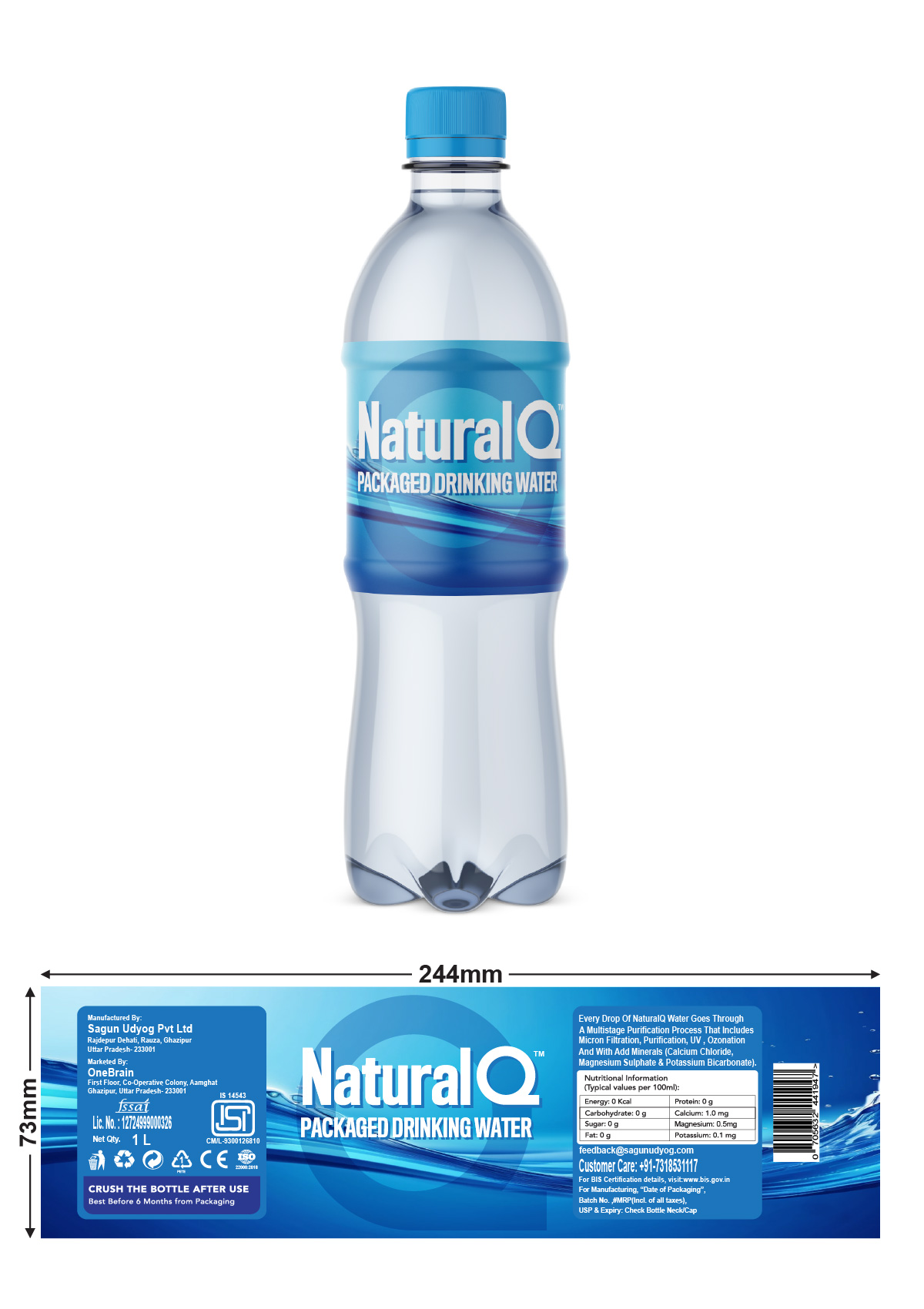 Label Design by Sergio Coelho for this project | Design #33563422