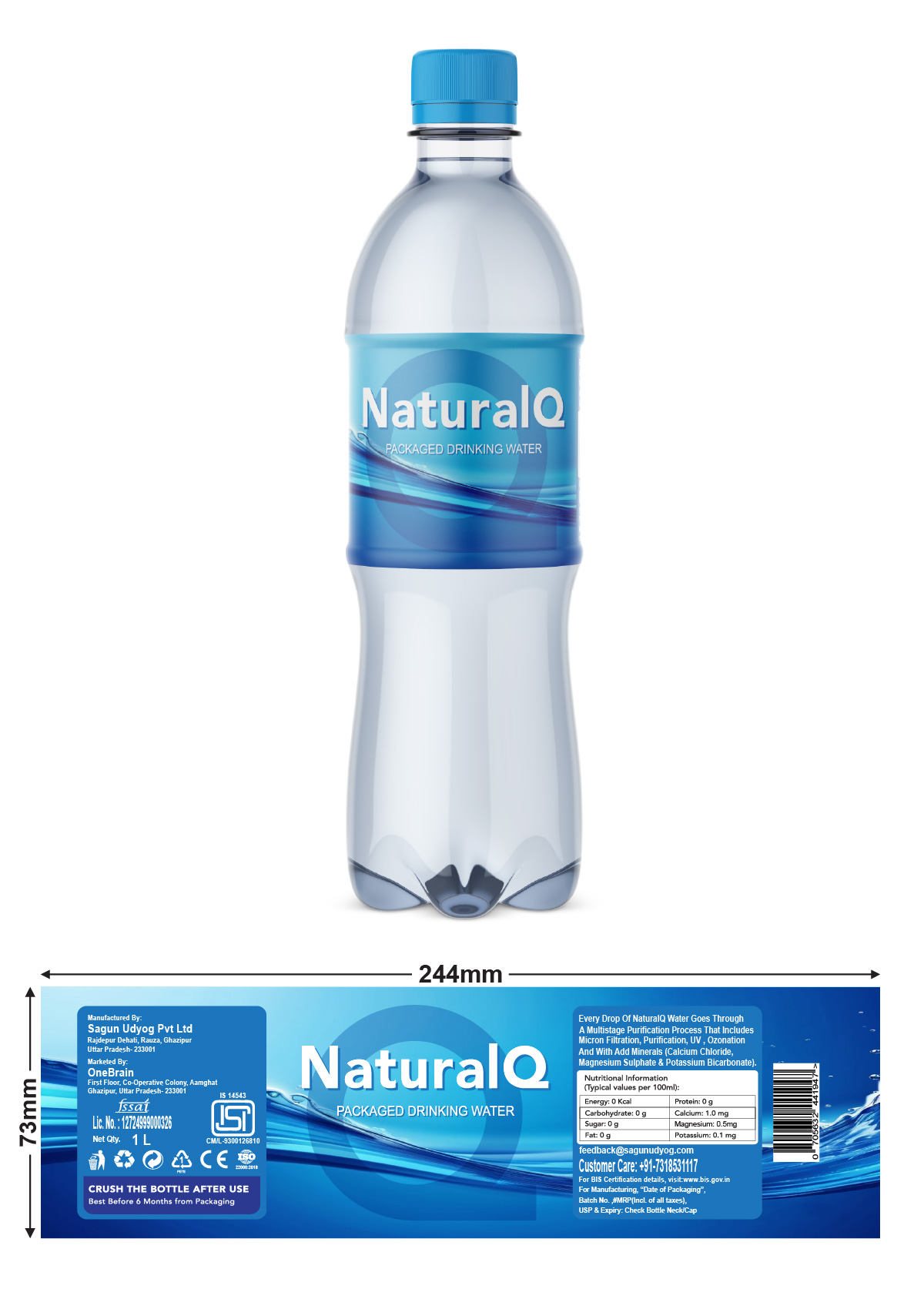 Label Design by Sergio Coelho for this project | Design #33563495