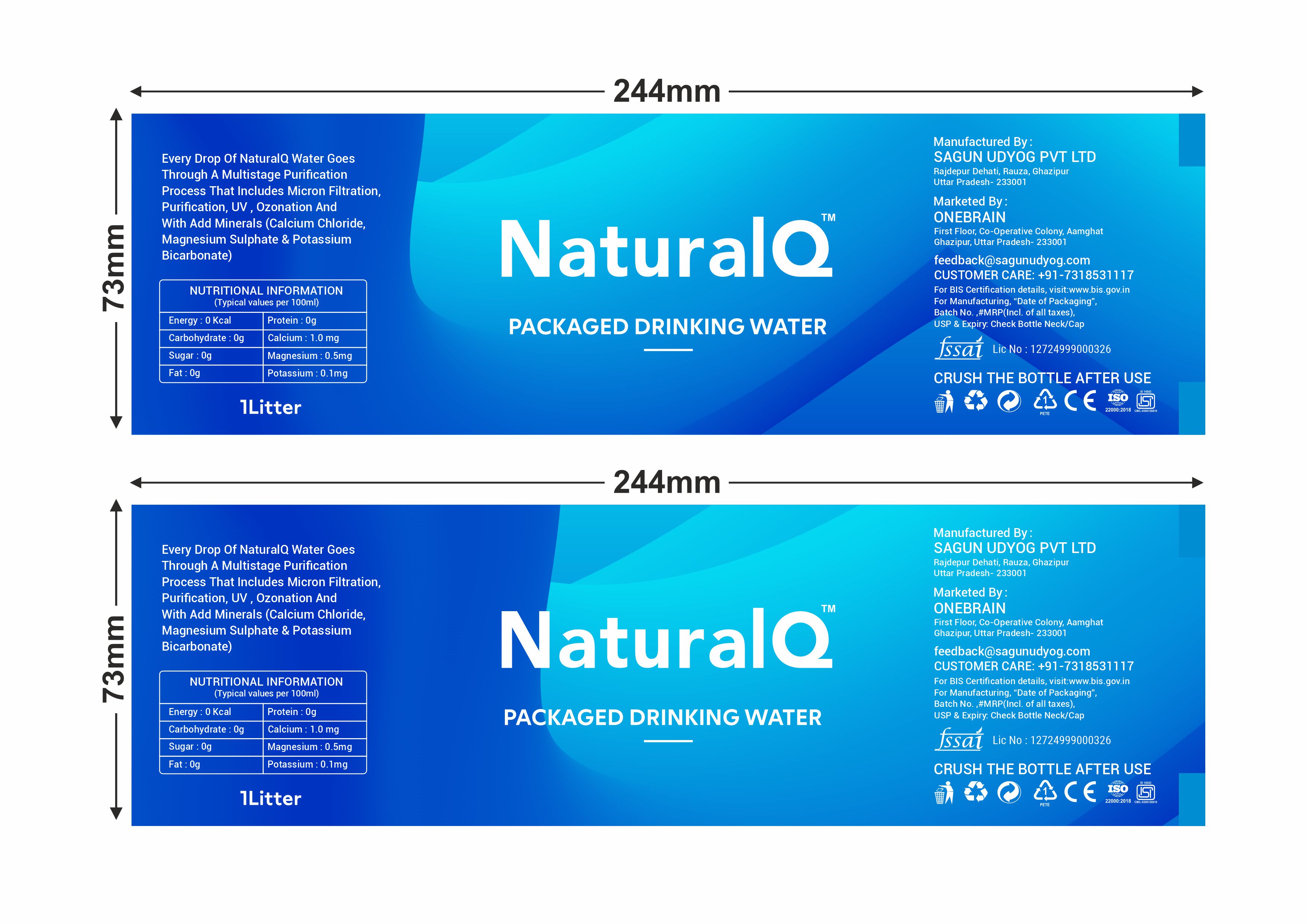 Diseño de Etiqueta por SAMPA DUARI para este proyecto | Diseño #33577083