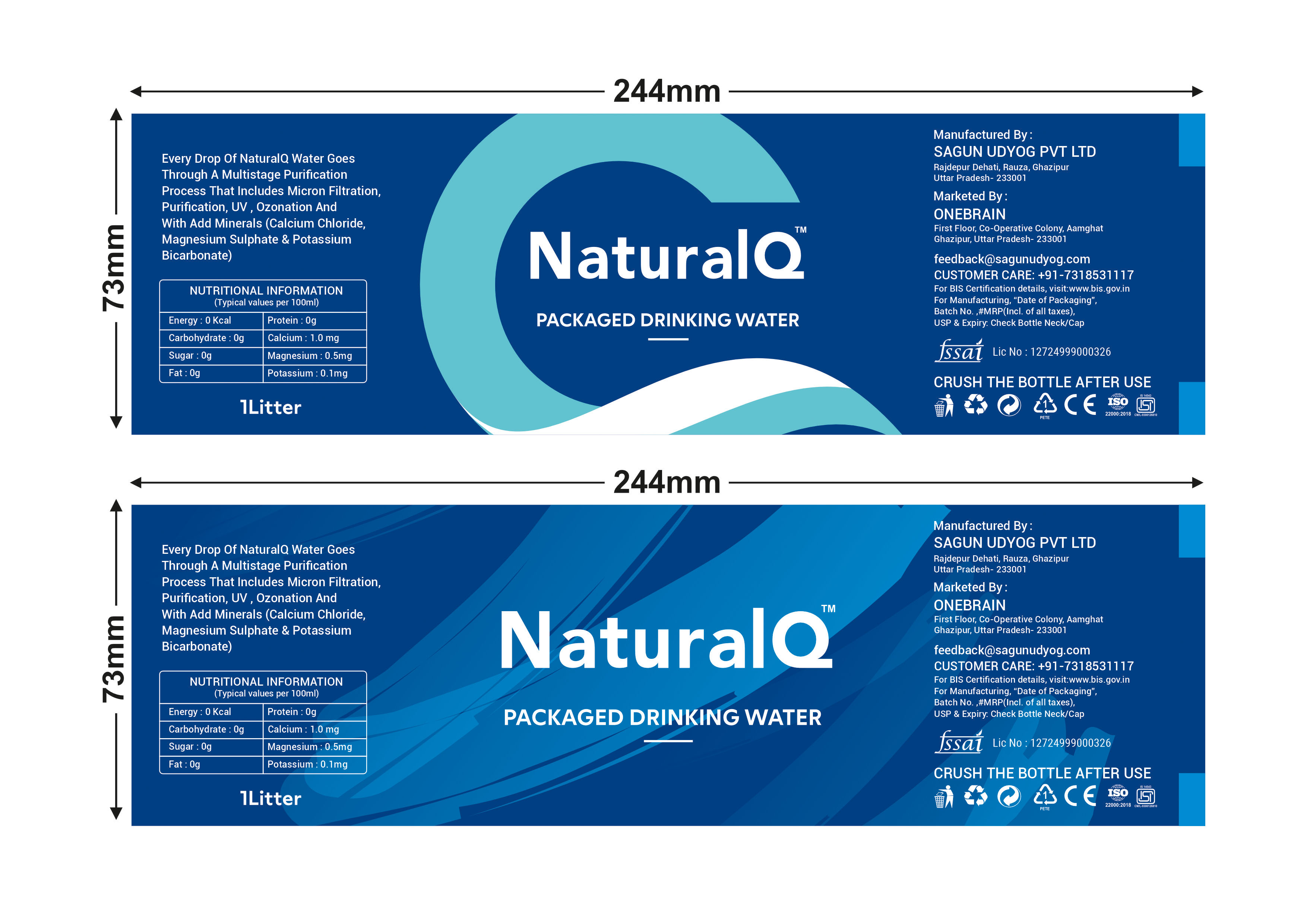 Label Design by SAMPA DUARI for this project | Design #33577184