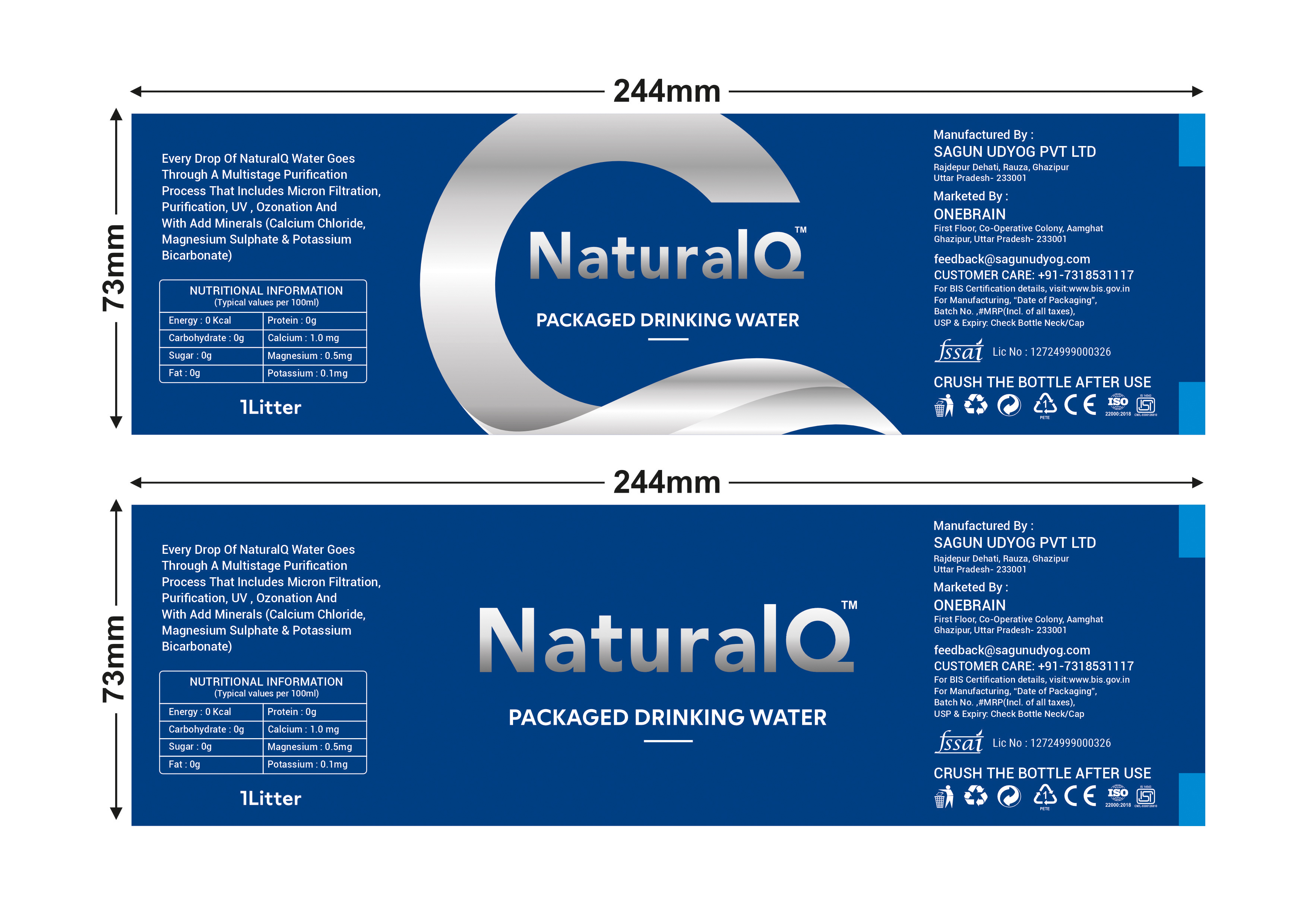 Diseño de Etiqueta por SAMPA DUARI para este proyecto | Diseño #33577303