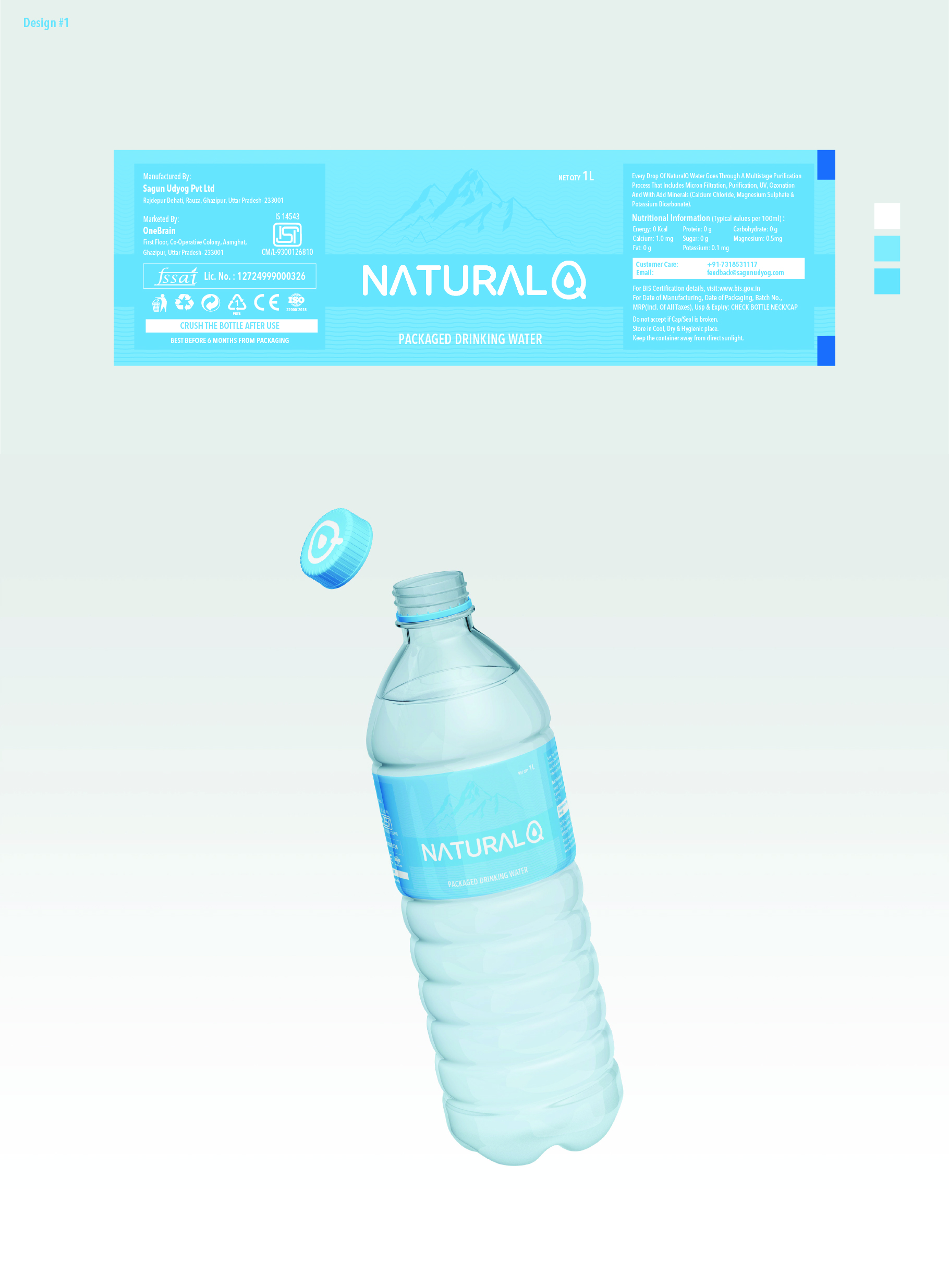 Design Étiquette par RealManish pour ce projet | Design #33562758