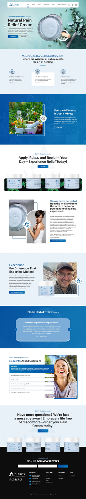 Web Design by pb for this project | Design: #33595911