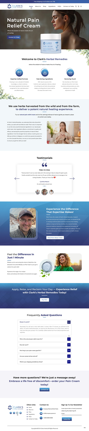 Web Design by pb for this project | Design: #33595923