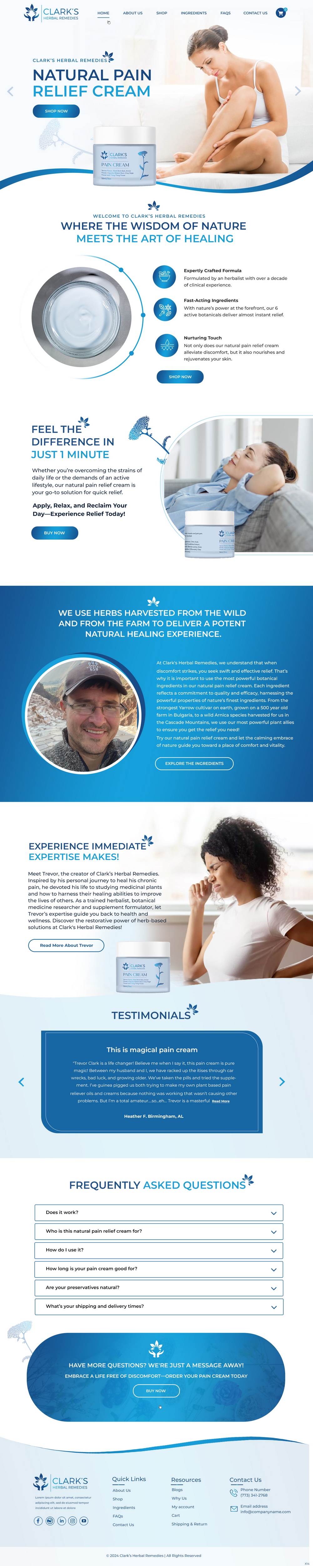 Web Design by pb for this project | Design #33595926