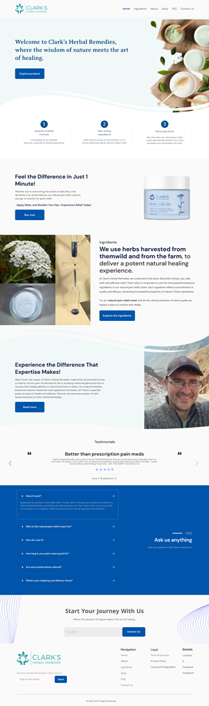 Web Design by Taufik H for this project | Design: #33617658