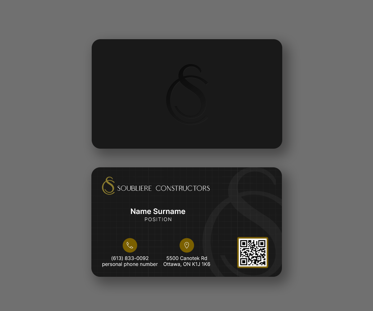 Business Card Design by Andrés Sebastián for this project | Design #33595221