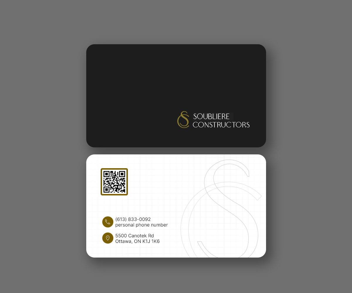 Business Card Design by Andrés Sebastián for this project | Design #33621148