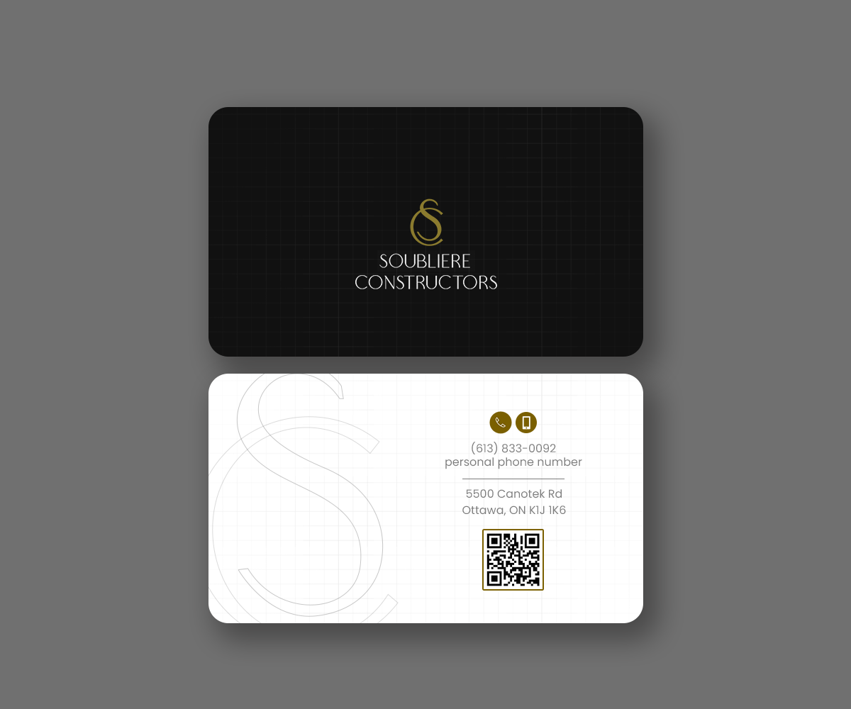 Visitenkarten-Design von Andrés Sebastián für dieses Projekt | Design #33625071