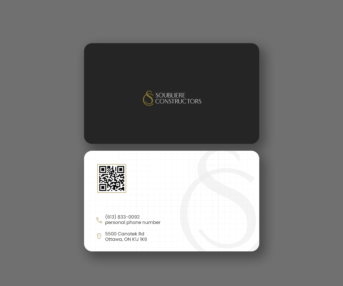 Business Card Design by Andrés Sebastián for this project | Design #33625343