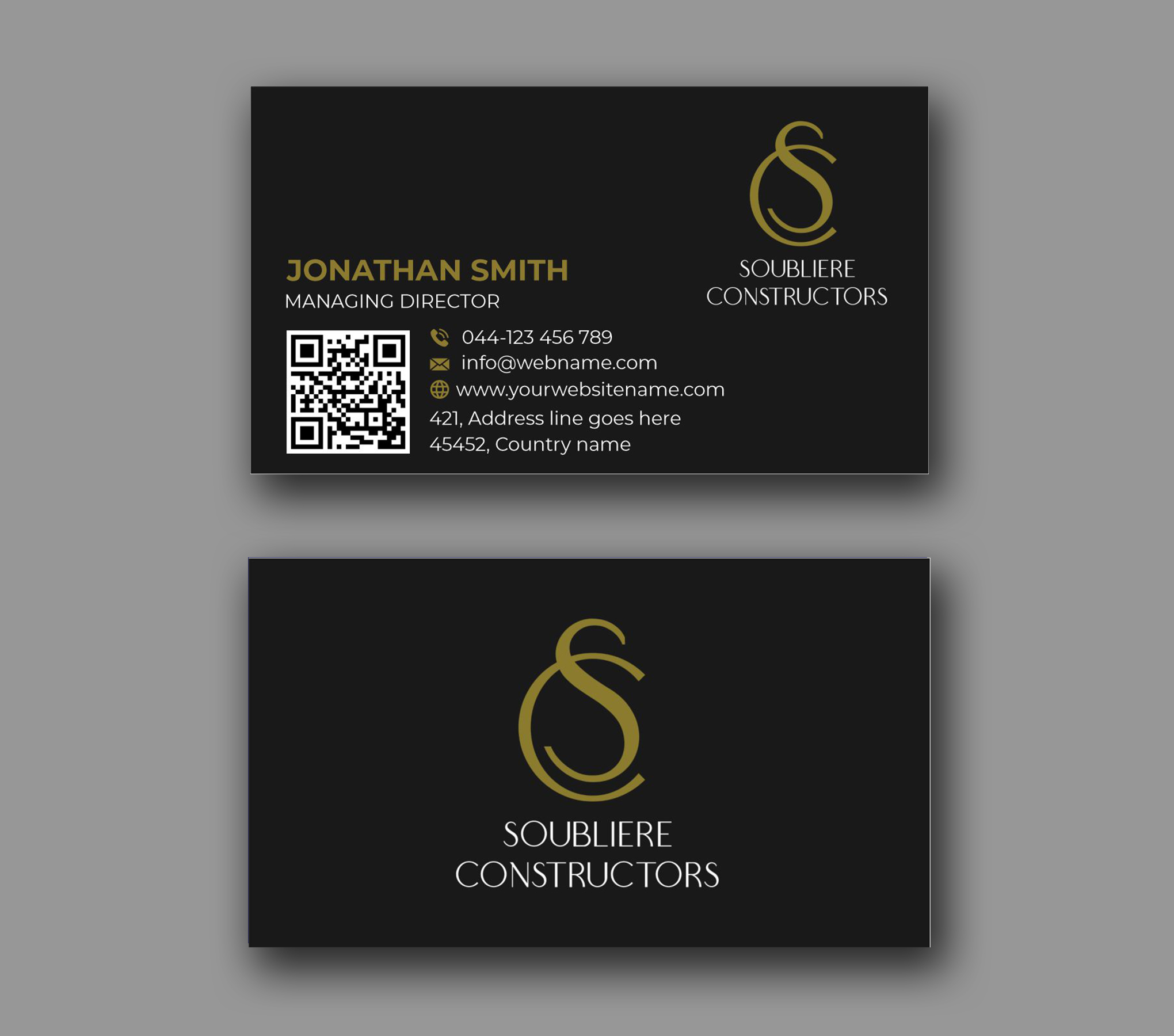 Business Card Design by designer1975 for this project | Design #33563621