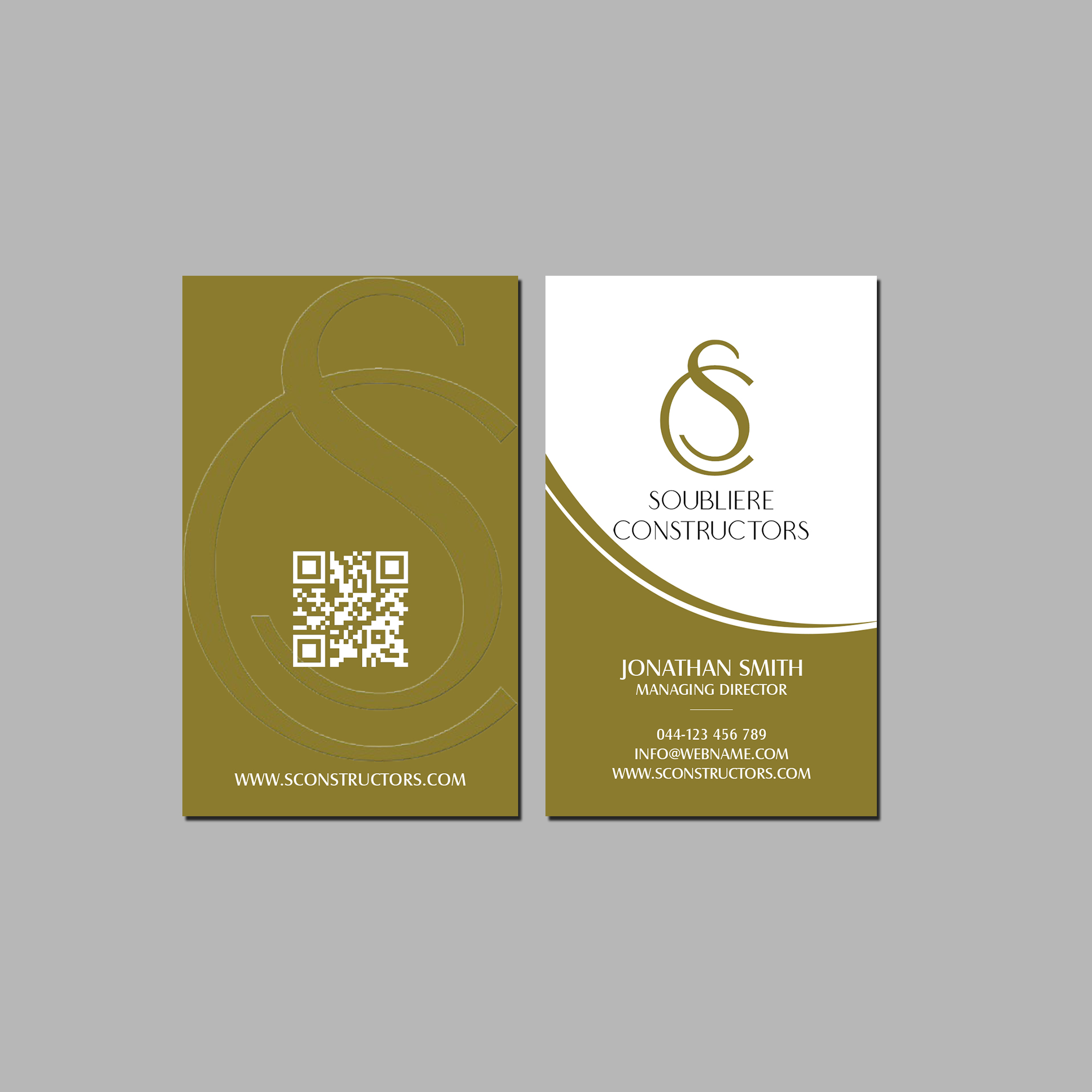 Business Card Design by Creations Box 2015 for this project | Design #33568959