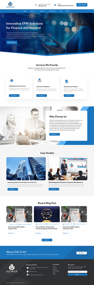WordPress-Design von DeriMH für dieses Projekt | Design: #33585726