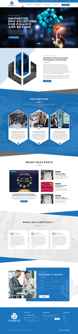 Wordpress Design by pb for this project | Design #33571559