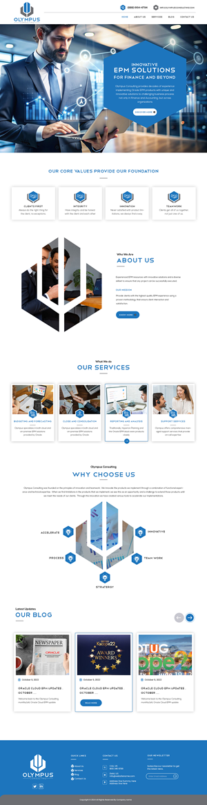 WordPress-Design von Creations Box 2015 für dieses Projekt | Design: #33569607