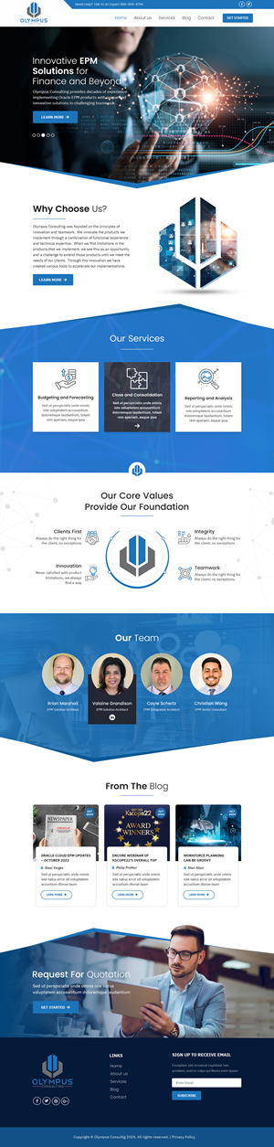 Wordpress Design by Shijo John