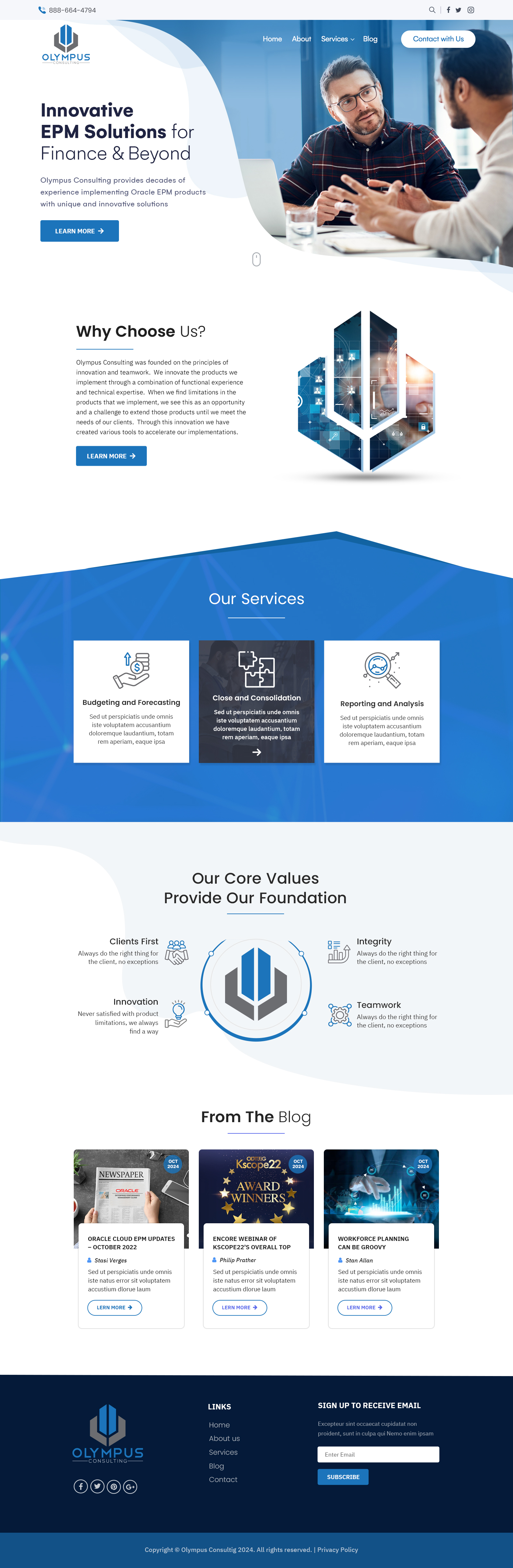 Wordpress Design by Shijo John for this project | Design #33570910