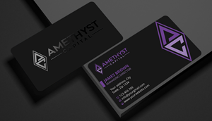 Diseño de Papelería por Expert Bappy para Amethyst Capital | Diseño: #33578888