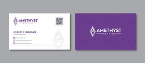 Diseño de Papelería por artbitin para Amethyst Capital | Diseño: #33598860
