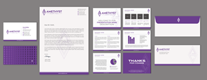 Diseño de Papelería por Brand aid para Amethyst Capital | Diseño: #33599251