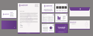 Diseño de Papelería por Brand aid para Amethyst Capital | Diseño: #33599252