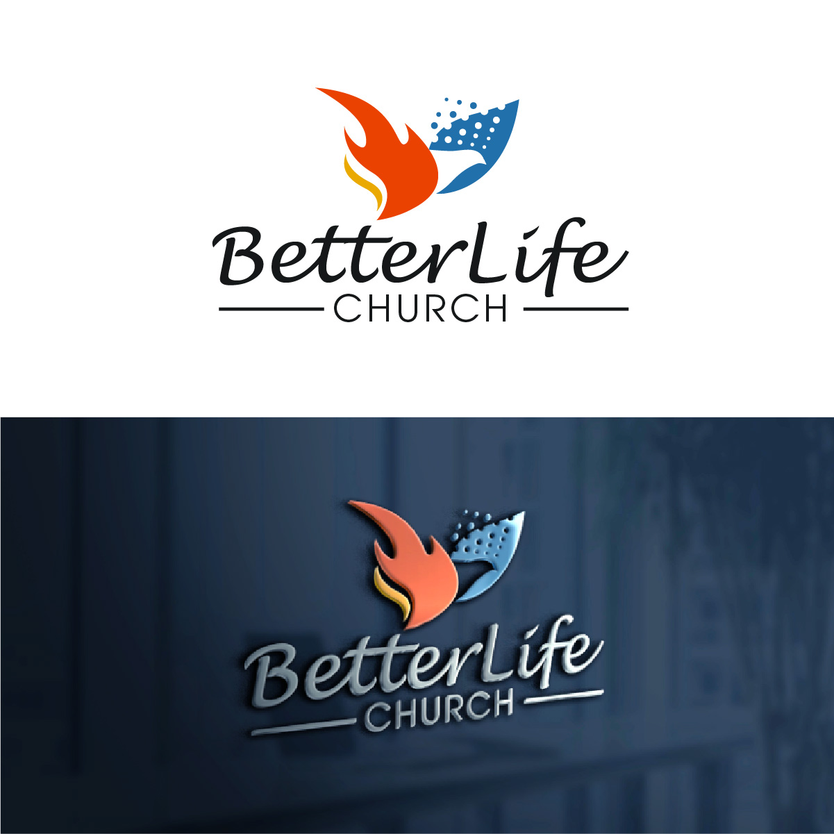 Logo Design by fly  design for Grace Tabernacle of Worship | Design #33577569