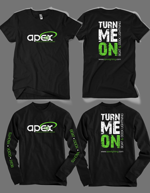Diseño de Camiseta por Rheanza para Apex Lighting | Diseño: #33601229