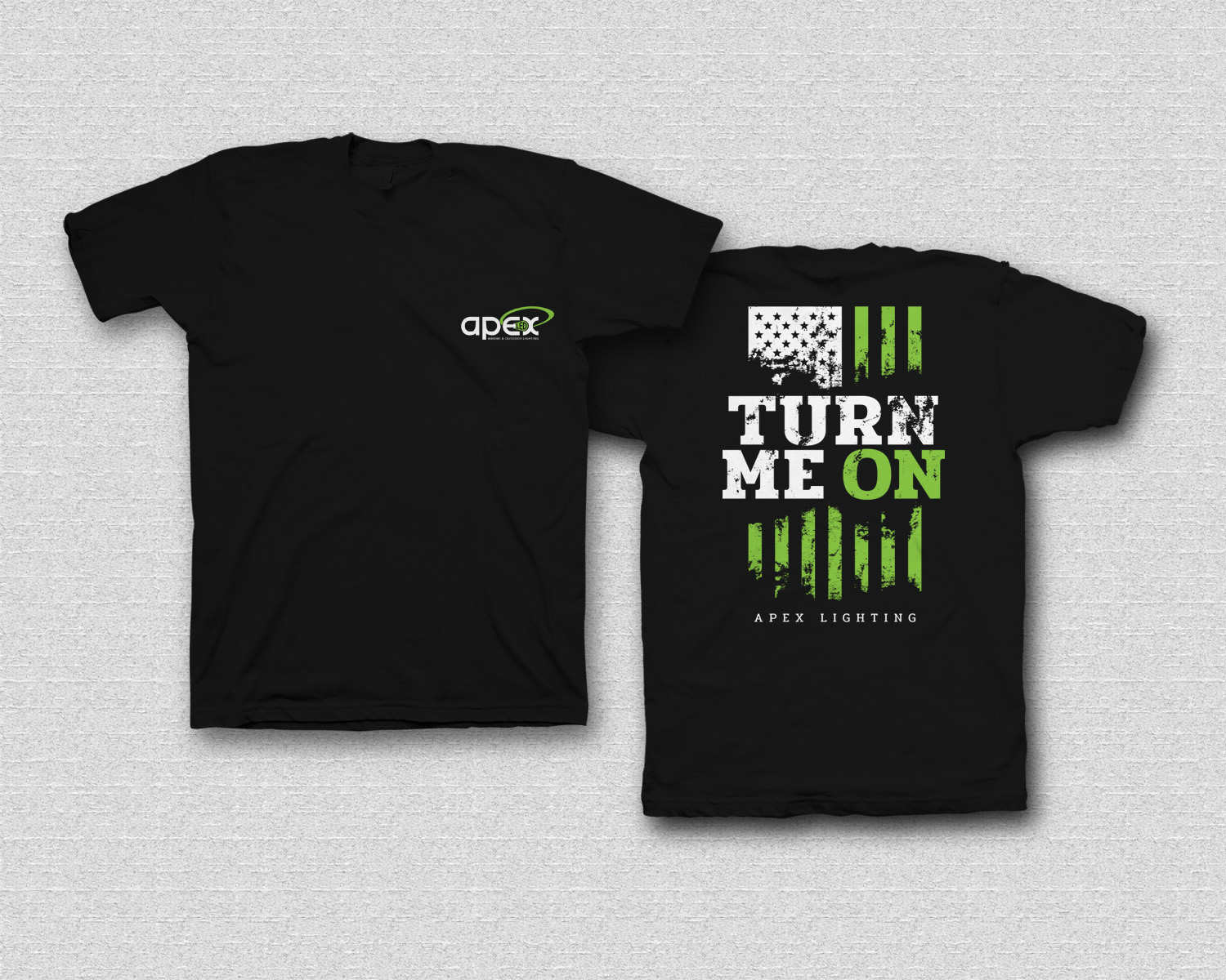 T-Shirt-Design von saka.aleksandar für Apex Lighting | Design #33620544