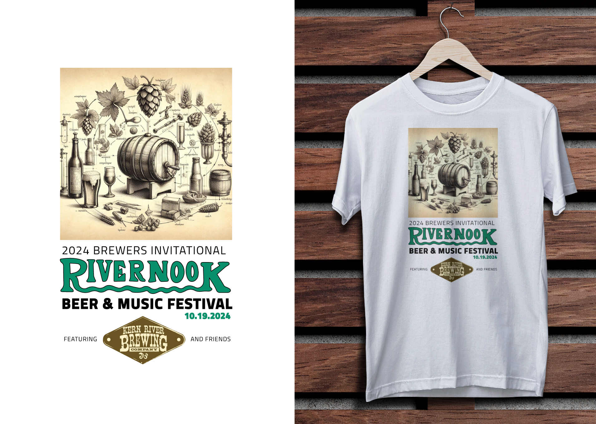 T-Shirt-Design von Limonero DG für KRV Custom | Design #33619763