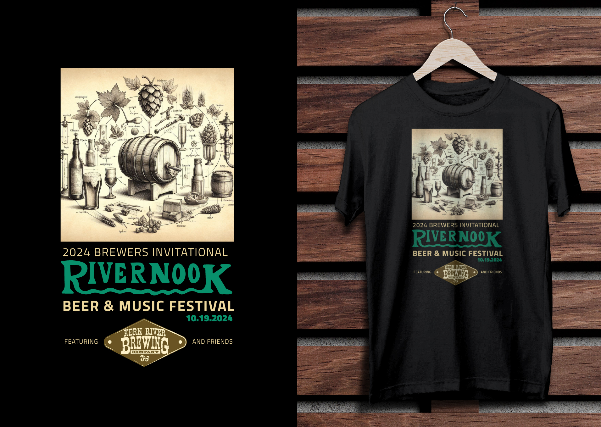 T-Shirt-Design von Limonero DG für KRV Custom | Design #33619767