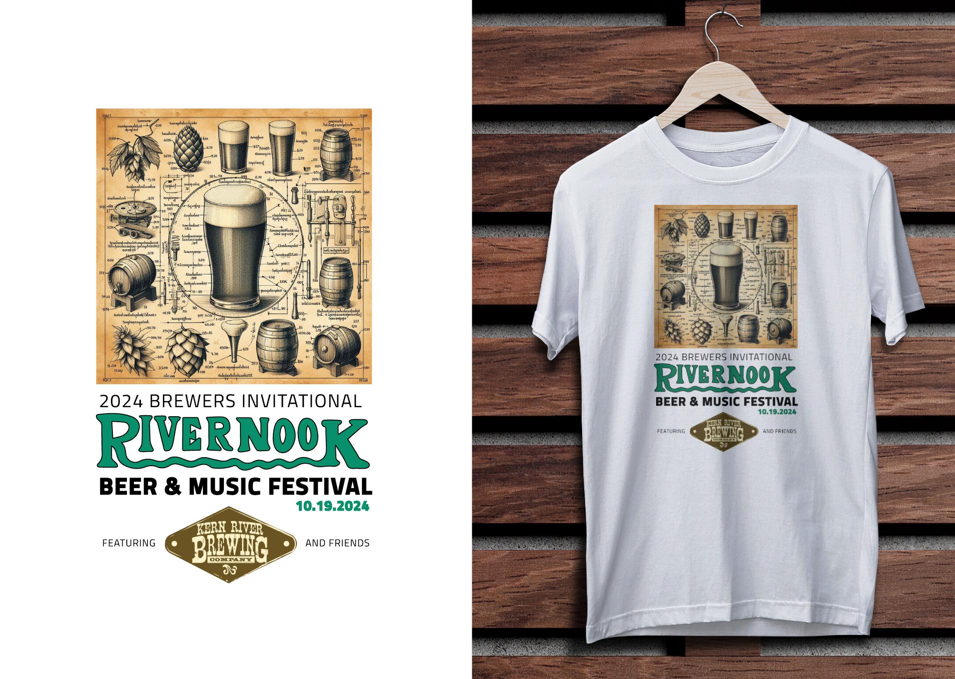 T-Shirt-Design von Limonero DG für KRV Custom | Design #33632340