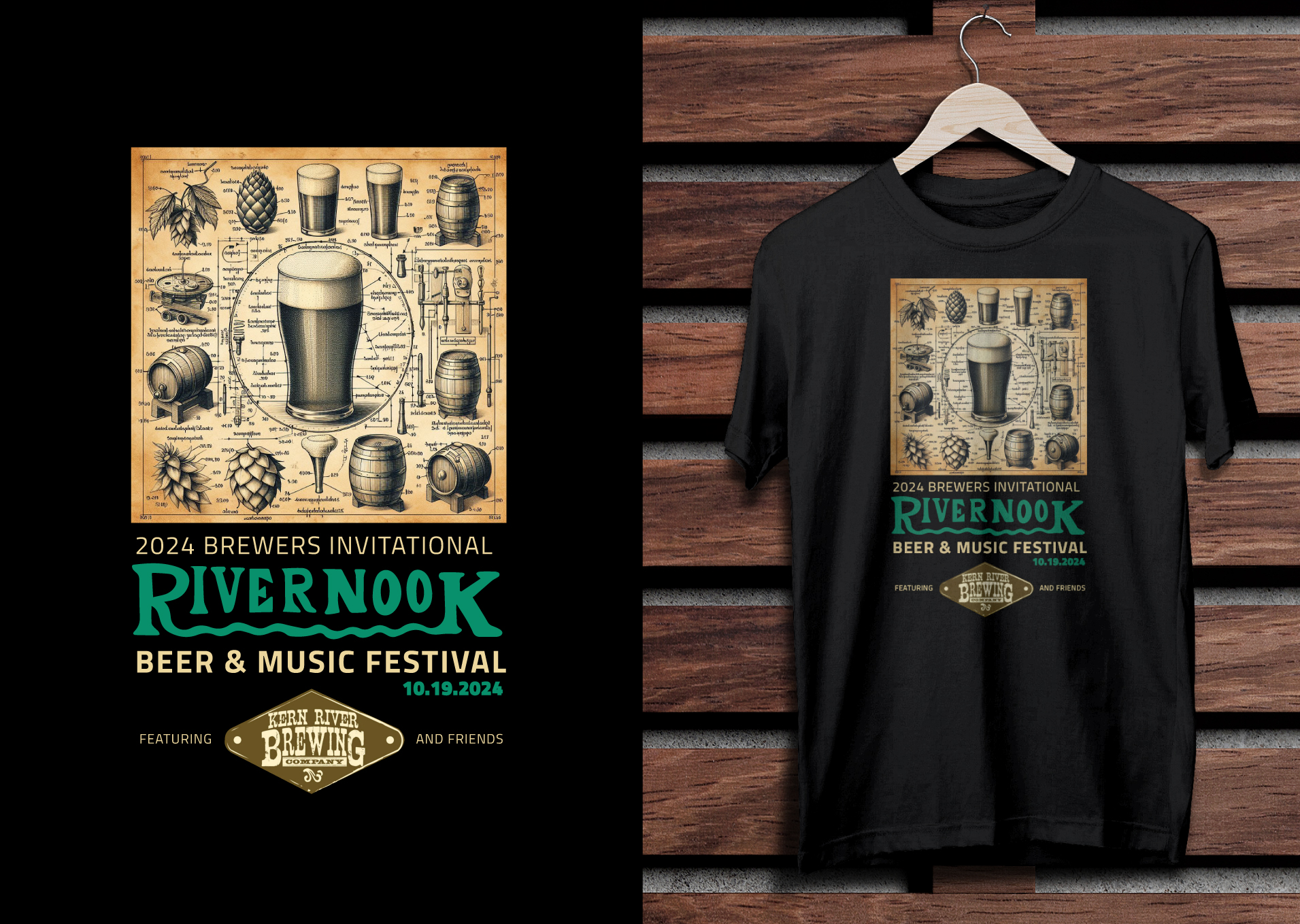 T-Shirt-Design von Limonero DG für KRV Custom | Design #33632348