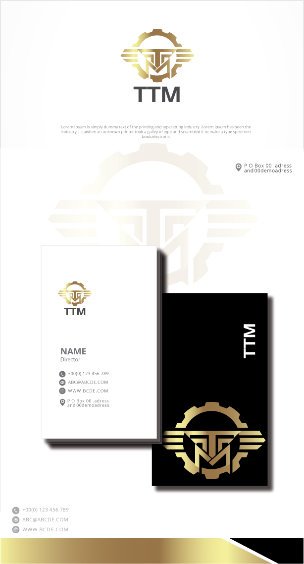 Logo Design by zebronicgraphic for TTM | Design #33578169