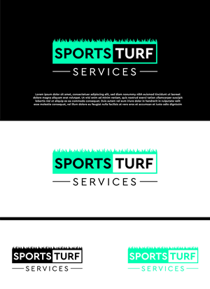 Diseño de Logo por F a r i s a para Sports Turf Services | Diseño: #33577470