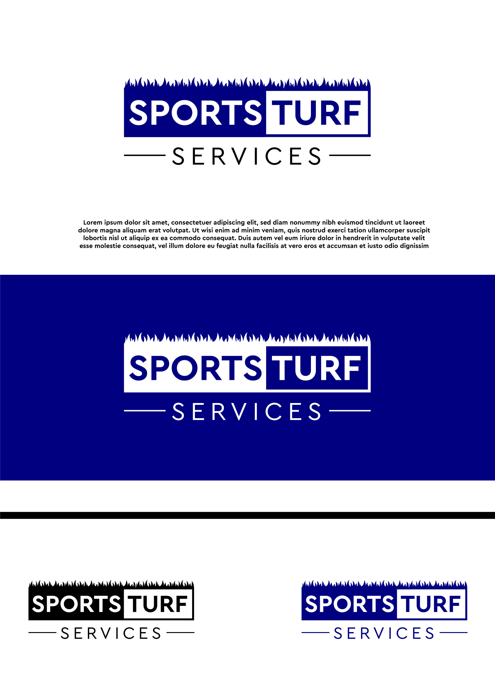 Logo Design by F a r i s a for Sports Turf Services | Design #33581307
