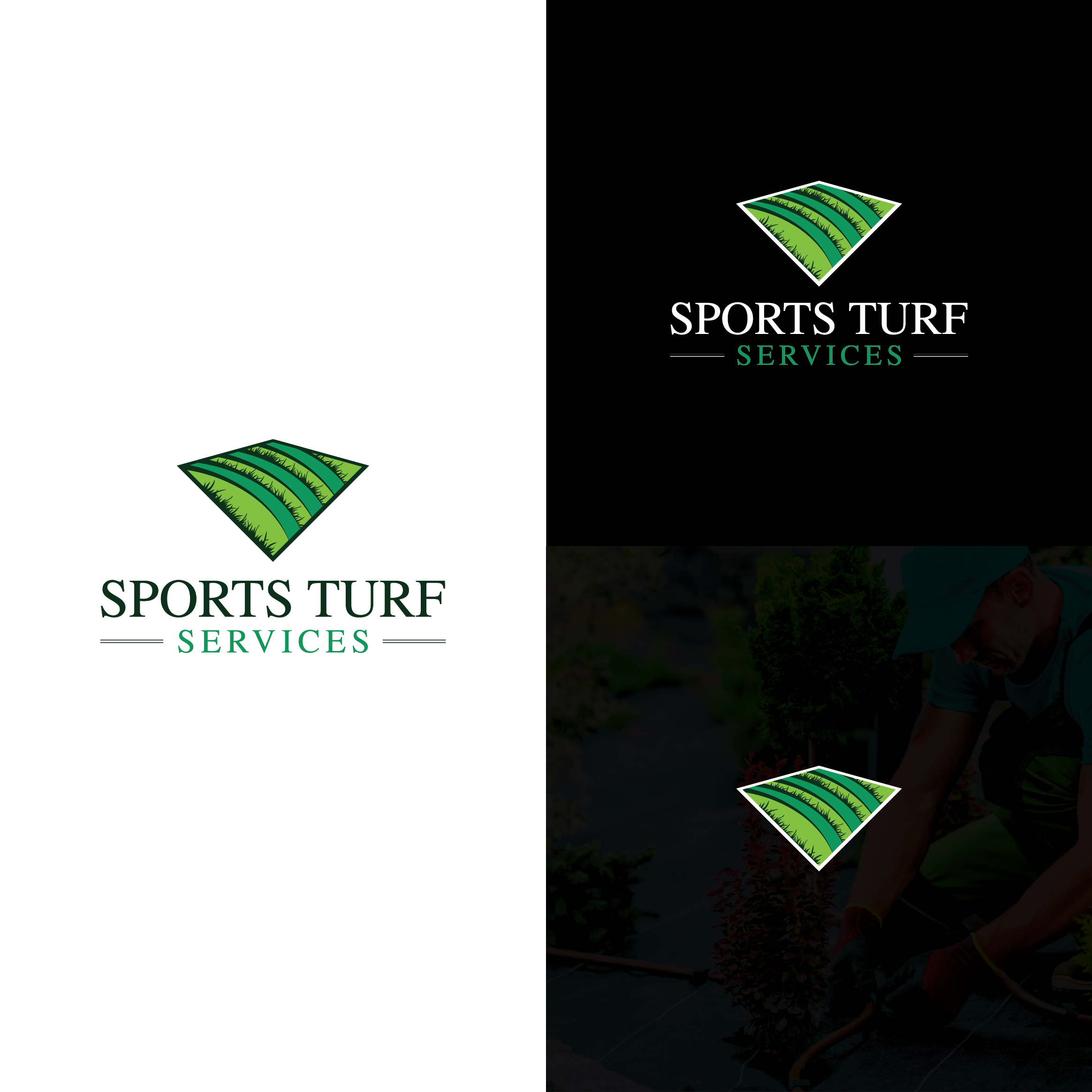 Logo Design by Deziners Zone for Sports Turf Services | Design #33577759