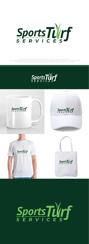Diseño de Logo por fly  design para Sports Turf Services | Diseño: #33600399
