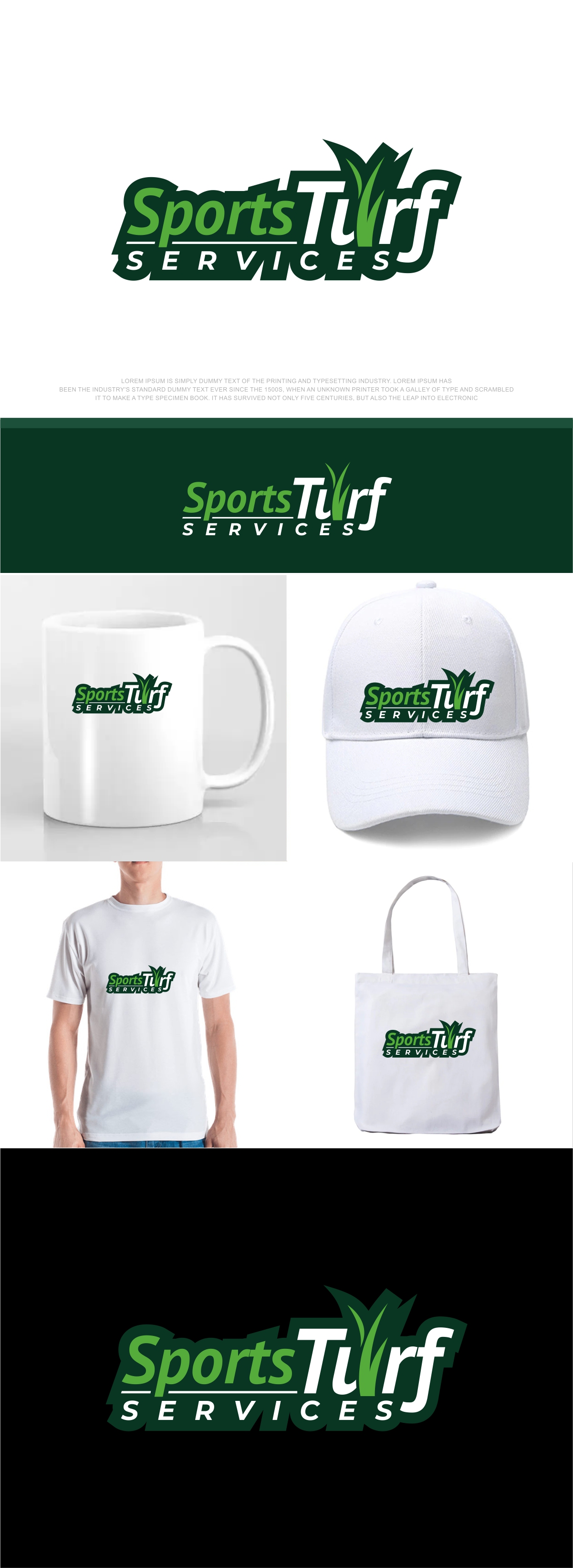 Diseño de Logo por fly  design para Sports Turf Services | Diseño #33600400