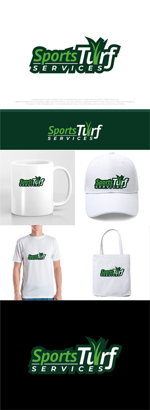 Diseño de Logo por fly  design para Sports Turf Services | Diseño: #33600400