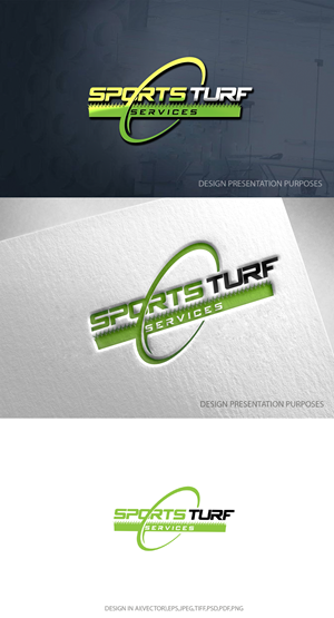 Logo Design by zebronicgraphic for Sports Turf Services | Design: #33578156