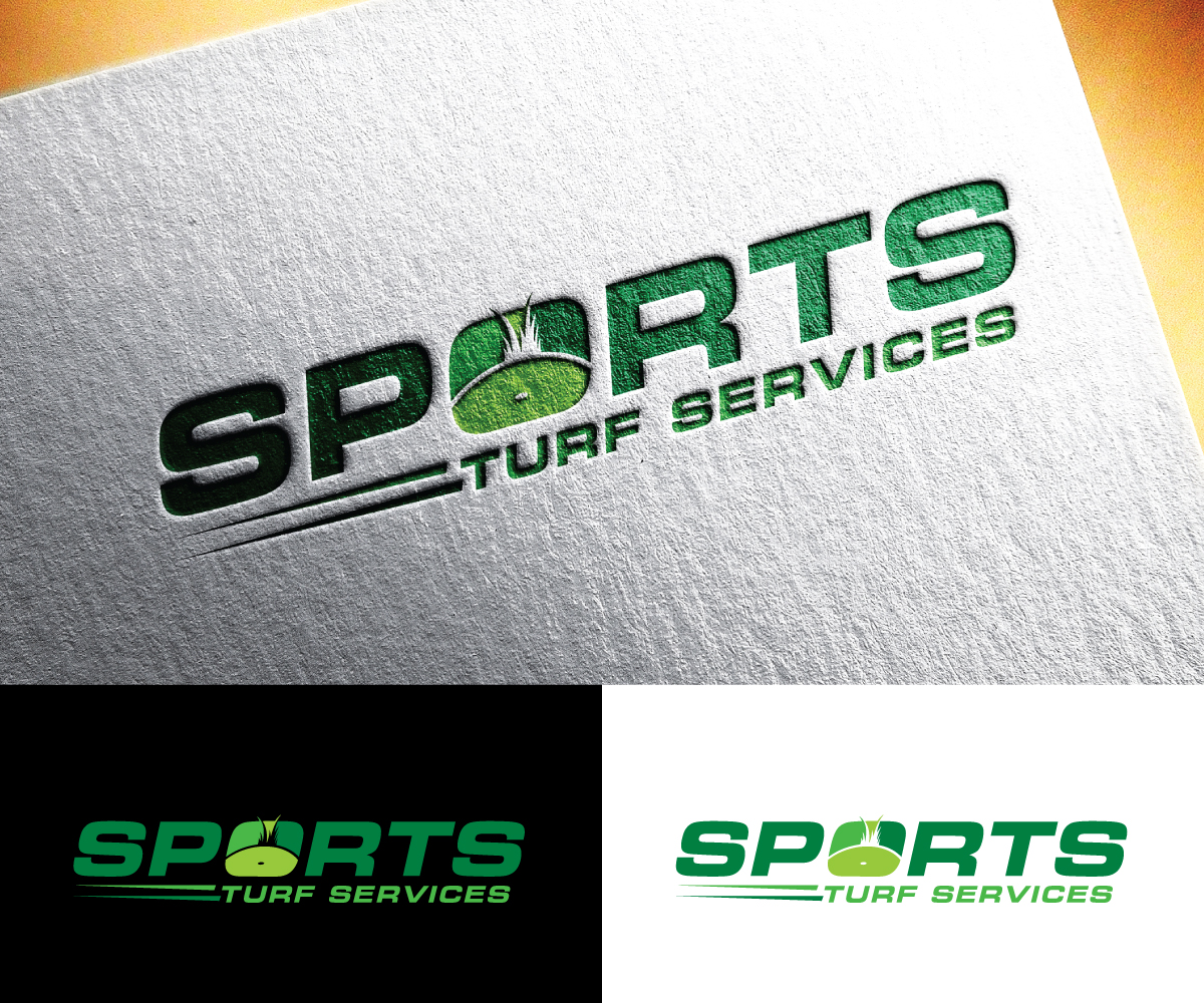 Logo Design by step forward 2 for Sports Turf Services | Design #33576327