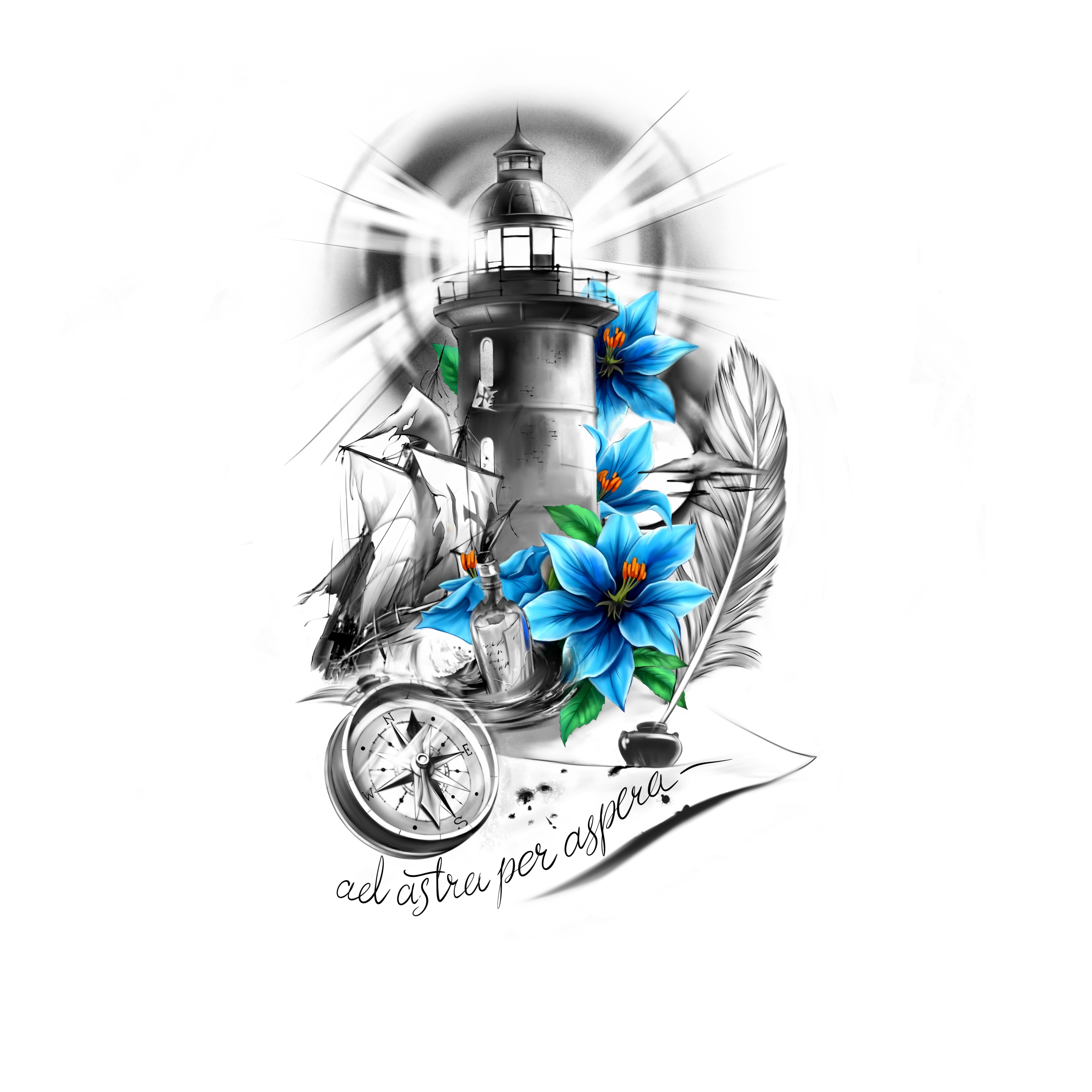 Tattoo Design by Yevhen (Ukrdesign) for this project | Design #33590890