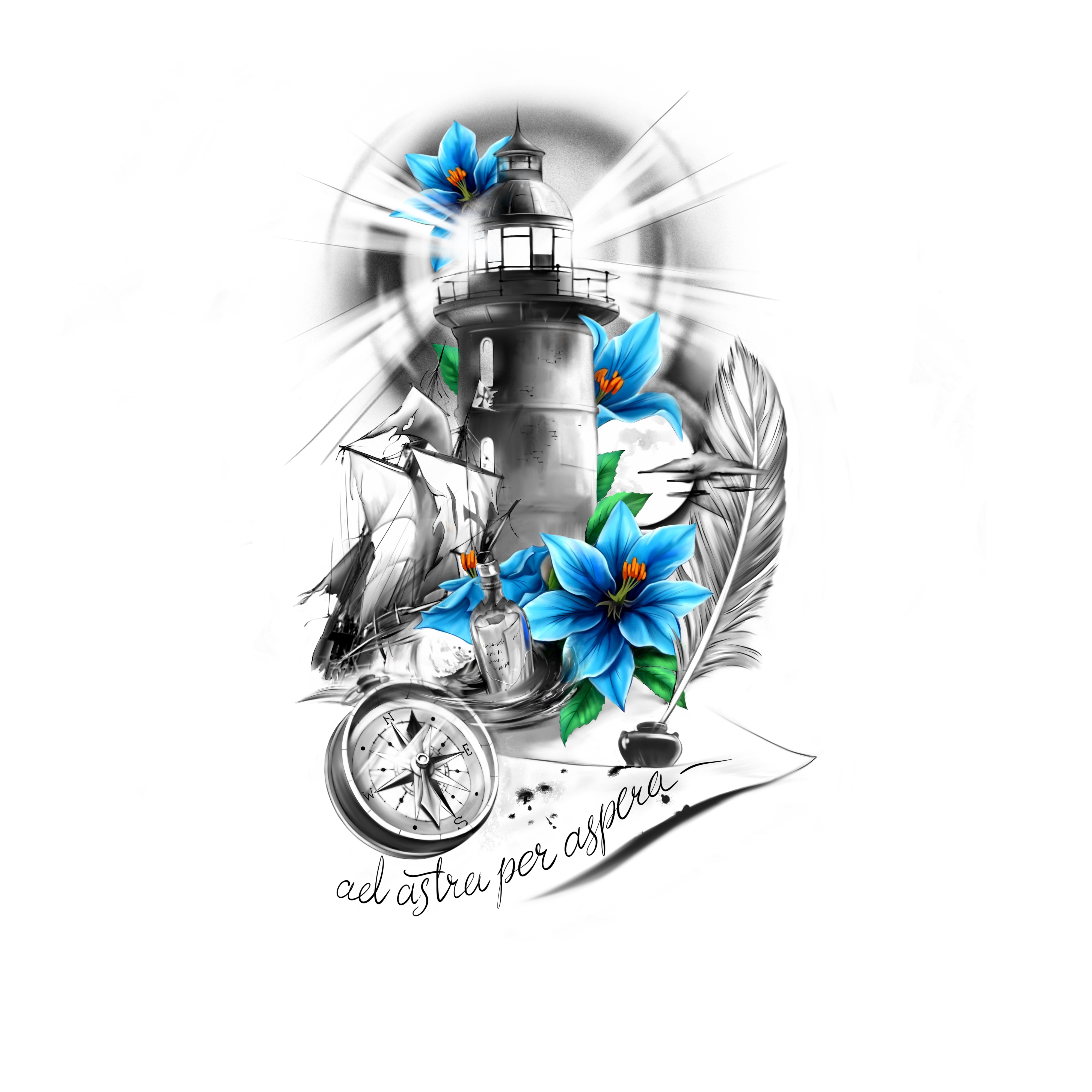 Tattoo Design by Yevhen (Ukrdesign) for this project | Design #33590892