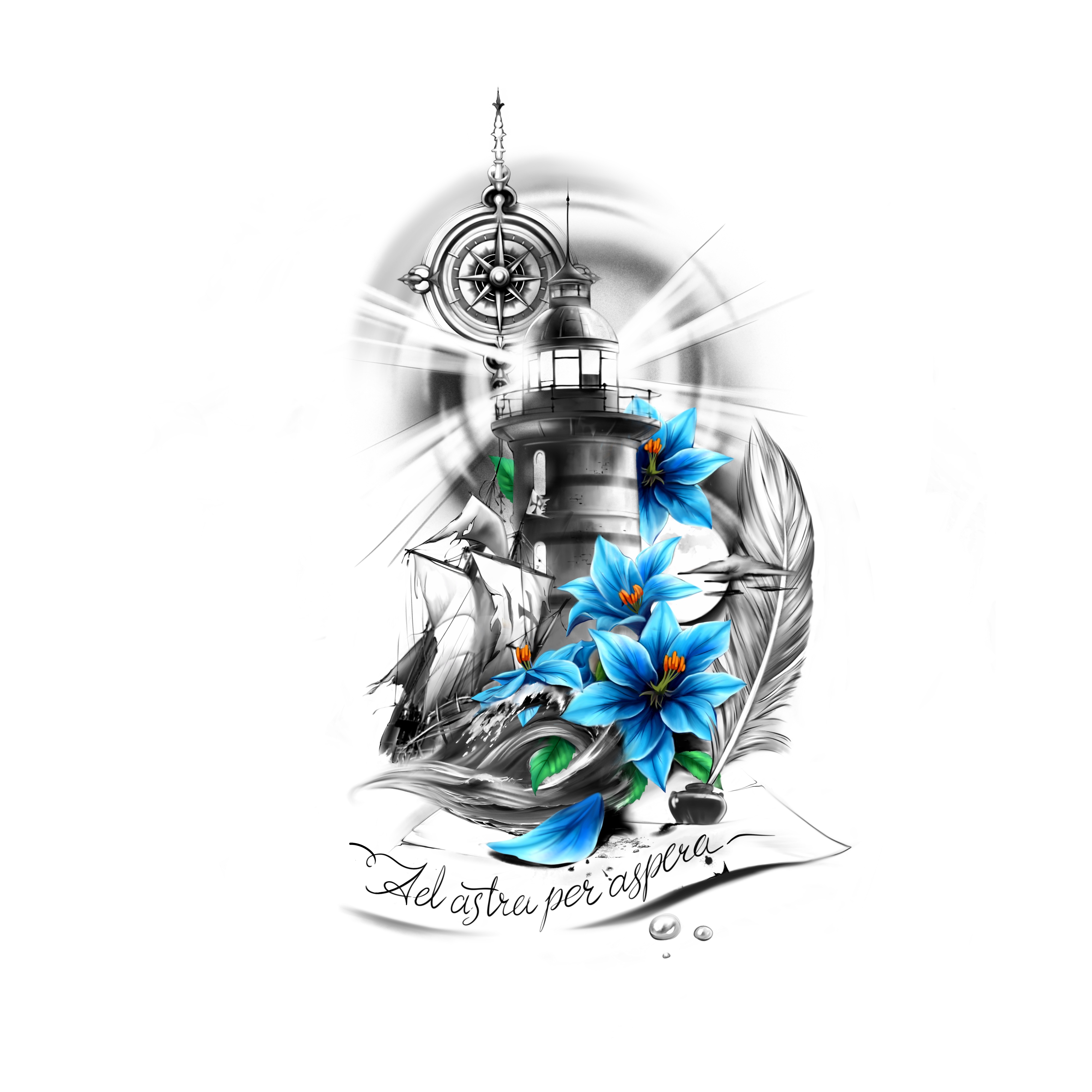 Tattoo Design by Yevhen (Ukrdesign) for this project | Design #33713459