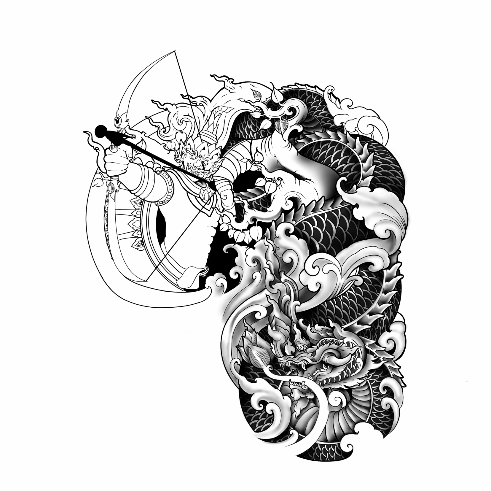 Tattoo Design by Sultan  Studio for this project | Design #33582236