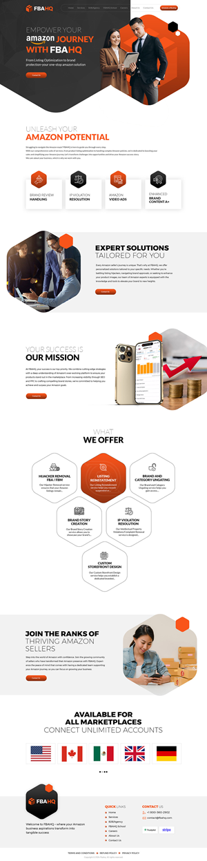 Web Design by Revolt Team for this project | Design: #33608595