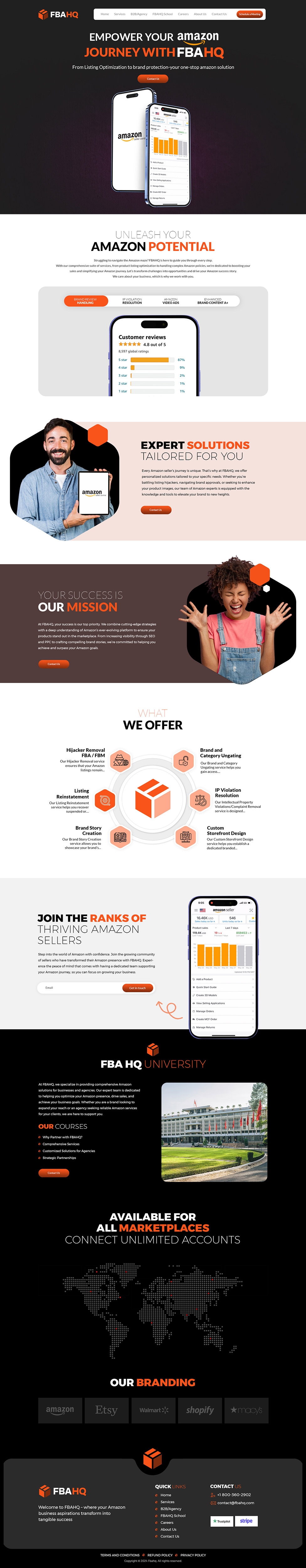 Web Design by Revolt Team for this project | Design #33694271