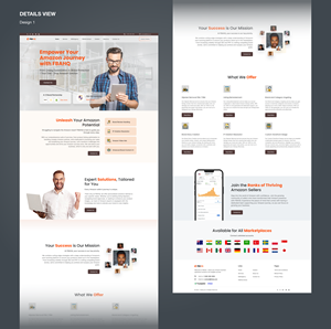 Web Design by AriefK for this project | Design: #33606599