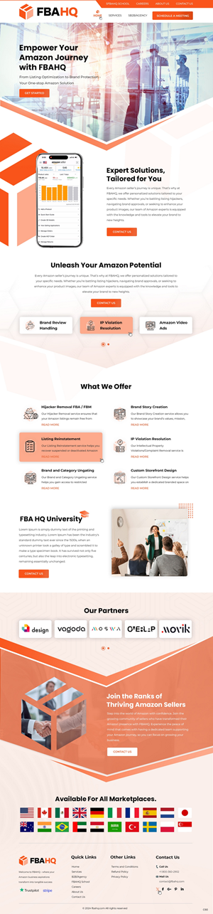 Web Design by pb for this project | Design: #33595931